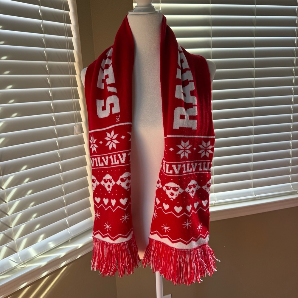 Raising Cane’s Scarf Red and White Winter 1LV - BRAND NEW NWOT